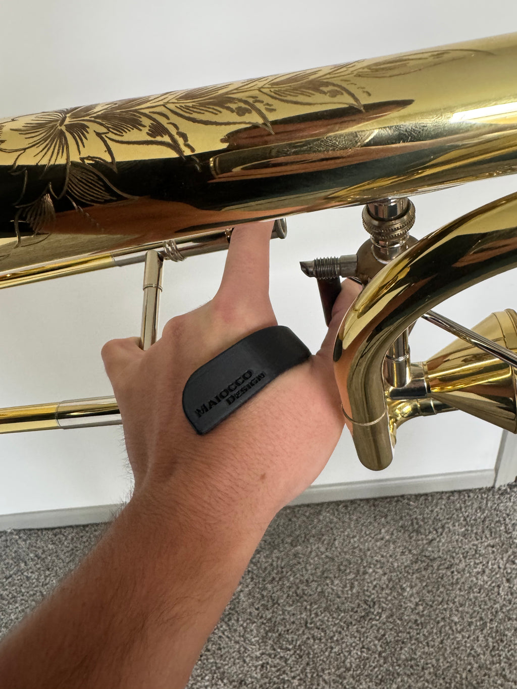 Maiocco Design Trombone Hand Grip