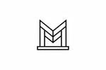Minimal M monogram